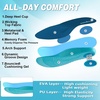 image:imageMens Orthopedic Road Running Shoes Comfortable Casual Arch Support Plantar Fasciitis Orthotic Sport Sneakers Supportive Athletic Tennis Working Walking Shoes for Foot Heel and Pain ReliefW3blue