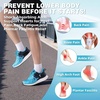 image:imageMens Orthopedic Road Running Shoes Comfortable Casual Arch Support Plantar Fasciitis Orthotic Sport Sneakers Supportive Athletic Tennis Working Walking Shoes for Foot Heel and Pain ReliefW3blue