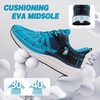 image:imageMens Orthopedic Road Running Shoes Comfortable Casual Arch Support Plantar Fasciitis Orthotic Sport Sneakers Supportive Athletic Tennis Working Walking Shoes for Foot Heel and Pain ReliefW3blue
