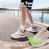 image:imageMens Orthopedic Road Running Shoes Comfortable Casual Arch Support Plantar Fasciitis Orthotic Sport Sneakers Supportive Athletic Tennis Working Walking Shoes for Foot Heel and Pain ReliefW2beige