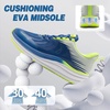 image:imageMens Orthopedic Road Running Shoes Comfortable Casual Arch Supports Plantar Fasciitis Orthotic Slip OnOff Sport Sneakers Flat Feet High Arch Tennis Work Walking Shoes for Foot Heel and Pain ReliefW3dark Blue