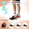 image:imageMens Orthopedic Road Running Shoes Comfortable Casual Arch Supports Plantar Fasciitis Orthotic Slip OnOff Sport Sneakers Flat Feet High Arch Tennis Work Walking Shoes for Foot Heel and Pain ReliefW2orange Black