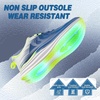 image:imageMens Orthopedic Road Running Shoes Comfortable Casual Arch Supports Plantar Fasciitis Orthotic Slip OnOff Sport Sneakers Flat Feet High Arch Tennis Work Walking Shoes for Foot Heel and Pain ReliefW3dark Blue