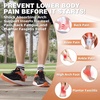 image:imageMens Orthopedic Road Running Shoes Comfortable Casual Arch Supports Plantar Fasciitis Orthotic Slip OnOff Sport Sneakers Flat Feet High Arch Tennis Work Walking Shoes for Foot Heel and Pain ReliefW2orange Black