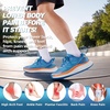 image:imageMens Orthopedic Road Running Shoes Comfortable Casual Arch Supports Plantar Fasciitis Orthotic Sports Athletic Sneakers Flat Feet High Arch Tennis Work Walking Shoes for Foot Heel and Pain ReliefW2blue