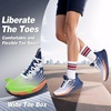 image:imageMens Orthopedic Road Running Sneakers Comfortable Casual Arch Supports Plantar Fasciitis Orthotic Sports Athletic Shoes Flat Feet High Arch Tennis Work Walking Shoes for Foot Heel and Pain ReliefW2dark Blue