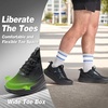 image:imageMens Orthopedic Road Running Sneakers Comfortable Casual Arch Supports Plantar Fasciitis Orthotic Sports Athletic Shoes Flat Feet High Arch Tennis Work Walking Shoes for Foot Heel and Pain ReliefW1black