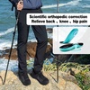 image:imageMens Orthopedic Running Shoes Comfortable Casual Arch Support Plantar Fasciitis Trekking Tennis Walking Shoes Orthotic Flat Feet Hiking Training Sports Sneakers for Foot and Heel Pain ReliefW1black