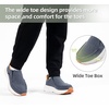 image:imageMens Orthopedic Slip On Loafers with Arch Support Comfortable Plantar Fasciitis Orthotic Shoes for Plantar Fasciitis Canvas Thick Sole Walking Shoes for Foot and Heel Pain ReliefW1denim1
