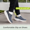 image:imageMens Orthopedic Slip On Loafers with Arch Support Comfortable Plantar Fasciitis Orthotic Shoes for Plantar Fasciitis Canvas Thick Sole Walking Shoes for Foot and Heel Pain ReliefW1denim1