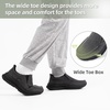 image:imageMens Orthopedic Slip On Loafers with Arch Support Comfortable Plantar Fasciitis Orthotic Shoes for Plantar Fasciitis Canvas Thick Sole Walking Shoes for Foot and Heel Pain ReliefW2black1