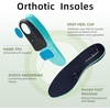 image:imageMens Orthopedic Slip On Loafers with Arch Support Comfortable Plantar Fasciitis Orthotic Shoes for Plantar Fasciitis Canvas Thick Sole Walking Shoes for Foot and Heel Pain ReliefW1denim1