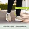 image:imageMens Orthopedic Slip On Loafers with Arch Support Comfortable Plantar Fasciitis Orthotic Shoes for Plantar Fasciitis Canvas Thick Sole Walking Shoes for Foot and Heel Pain ReliefW3khaki1