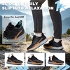 image:imageMens Orthopedic Trail Running Shoes Comfortable Casual Arch Support Plantar Fasciitis Orthotic Walking Shoes Flat Feet Sport Hiking Tennis Work Fashion Sneakers for Foot and Heel Pain ReliefW1black