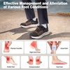 image:imageMens Orthopedic Trail Running Shoes Comfortable Casual Arch Support Plantar Fasciitis Trekking Walking Shoes Orthotic Flat Feet Sport Hiking Gym Training Sneakers for Foot and Heel Pain ReliefW2brown