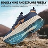 image:imageMens Orthopedic Trail Running Shoes Comfortable Casual Arch Support Plantar Fasciitis Workout Outdoor Walking Shoes Orthotic Flat Feet Hiking Sport Trekking Sneakers for Foot and Heel Pain ReliefW2dark Blue