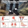 image:imageMens Orthopedic Trail Running Shoes Comfortable Casual Arch Support Plantar Fasciitis Workout Outdoor Walking Shoes Orthotic Flat Feet Hiking Sport Trekking Sneakers for Foot and Heel Pain ReliefW1black