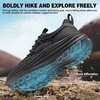 image:imageMens Orthopedic Trail Running Shoes Comfortable Casual Arch Support Plantar Fasciitis Workout Outdoor Walking Shoes Orthotic Flat Feet Hiking Sport Trekking Sneakers for Foot and Heel Pain ReliefW1black