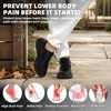 image:imageMens Orthopedic Walking Dress Shoes  Comfortable Arch Support Plantar Fasciitis Classic Formal Leather Oxford  Casual Classic Flat Feet Orthotics Sneakers for Foot and Heel Pain ReliefW1black