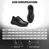 image:imageMens Orthopedic Walking Dress Shoes  Comfortable Arch Support Plantar Fasciitis Classic Formal Leather Oxford  Casual Classic Flat Feet Orthotics Sneakers for Foot and Heel Pain ReliefW1black