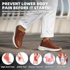 image:imageMens Orthopedic Walking Dress Shoes  Comfortable Arch Support Plantar Fasciitis Classic Formal Leather Oxford  Casual Classic Flat Feet Orthotics Sneakers for Foot and Heel Pain ReliefW2brown
