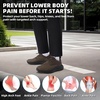 image:imageMens Orthopedic Walking Dress Shoes  Comfortable Arch Support Plantar Fasciitis Classic Formal Leather Oxford  Casual Classic Flat Feet Orthotics Sneakers for Foot and Heel Pain ReliefWk2brown