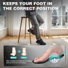 image:imageMens Orthopedic Walking Dress Shoes  Comfortable Arch Support Plantar Fasciitis Classic Formal Leather Oxford  Casual Classic Flat Feet Orthotics Sneakers for Foot and Heel Pain ReliefW1black