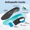 image:imageMens Orthopedic Walking Shoes Comfortable Arch Support Plantar Fasciitis Sports Walking Shoes Casual Work Tennis Orthotic Flat Feet Fashion Sneakers for Foot and Foot Pain ReliefW1black1