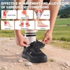image:imageMens Orthopedic Waterproof Trail Running Shoes Arch Support Plantar Fasciitis Workout Outdoor Walking Shoes Comfortable Orthotic Flat Feet Sport Trekking Sneakers for Foot and Heel Pain ReliefW1black