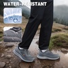 image:imageMens Orthopedic Waterproof Trail Running Shoes Arch Support Plantar Fasciitis Workout Outdoor Walking Shoes Comfortable Orthotic Flat Feet Sport Trekking Sneakers for Foot and Heel Pain ReliefW2grey