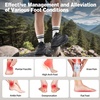 image:imageMens Orthopedic Waterproof Trail Running Shoes Comfortable Arch Support Plantar Fasciitis Cross Training Athletic Sneakers Orthotic Flat Feet Hiking Tennis Walking Sports Shoes for Foot Heel PainW1black