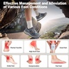 image:imageMens Orthopedic Waterproof Trail Running Shoes Comfortable Arch Support Plantar Fasciitis Cross Training Athletic Sneakers Orthotic Flat Feet Hiking Tennis Walking Sports Shoes for Foot Heel PainW2grey