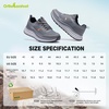image:imageMens Orthopedic Waterproof Trail Running Shoes Comfortable Arch Support Plantar Fasciitis Cross Training Athletic Sneakers Orthotic Flat Feet Hiking Tennis Walking Sports Shoes for Foot Heel PainW2grey
