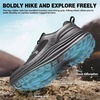 image:imageMens Orthopedic Waterproof Trail Running Shoes Comfortable Arch Support Plantar Fasciitis Cross Training Athletic Sneakers Orthotic Flat Feet Hiking Tennis Walking Sports Shoes for Foot Heel PainW1black