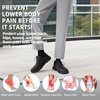 image:imageMens Orthopedic Wide Business Leather Dress Shoes  Arch Support Plantar Fasciitis Casual Formal Wingtip Oxford  Comfortable Cap Toe Orthotics Patent Tuxedo Sneakers for Foot and Heel Pain ReliefWk1black