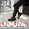 image:imageMens Orthopedic Wide Business Leather Dress Shoes  Arch Support Plantar Fasciitis Formal Wingtip Oxford  Comfortable Casual Orthotics Flat Feet Patent Tuxedo Sneakers for Foot and Heel Pain ReliefWk1black