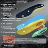 image:imageMens Orthopedic Wide Trail Running Shoes Comfortable Arch Support Diabetic Flat Feet Plantar Fasciitis Athletic Hiking Sneakers Orthotic Casual Sports Trekking Walking Shoes for Foot amp Heel PainK2blue Yellow