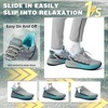 image:imageMens Orthopedic Wide Trail Running Shoes Comfortable Arch Support Diabetic Flat Feet Plantar Fasciitis Athletic Hiking Sneakers Orthotic Casual Sports Trekking Walking Shoes for Foot amp Heel PainK1light Grey