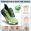 image:imageMens Orthopedic Wide Trail Running Shoes Comfortable Arch Support Diabetic Flat Feet Plantar Fasciitis Athletic Hiking Sneakers Orthotic Casual Sports Trekking Walking Shoes for Foot amp Heel PainK2blue Yellow