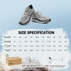 image:imageMens Orthopedic Wide Trail Running Shoes Comfortable Casual Arch Support Plantar Fasciitis Orthotic Trekking Walking Exercise Shoes Flat Feet Sport Training Sneakers for Foot and Heel Pain ReliefW2grey