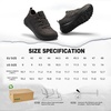 image:imageMens Orthopedic Wide Trekking Hiking Shoes NonSlip Arch Support Plantar Fasciitis Diabetic Walking ShoesOrthotic Casual AllTerrainComfortable Trail Running Sneakers for Foot and Heel Pain ReliefK2grey Brown