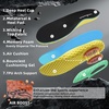 image:imageMens Orthopedic Wide Trekking Hiking Shoes NonSlip Arch Support Plantar Fasciitis Diabetic Walking ShoesOrthotic Casual AllTerrainComfortable Trail Running Sneakers for Foot and Heel Pain ReliefK1black