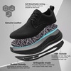 image:imageMens Orthopedic Wide Walking Dress Shoes  Arch Support Plantar Fasciitis Classic Formal Leather Oxford  Comfortable Casual Classic Flat Feet Orthotics Sneakers for Foot and Heel Pain ReliefWk1black