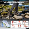 image:imageMens Orthopedic Wide Waterproof Hiking Boots Comfortable Plantar Fasciitis Arch Support Diabetic Walking Trekking Running Shoes Orthotic Non Slip Adventures Mid Ankle Boots for Foot Pain ReliefK1brown