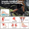 image:imageMens Wide Orthopedic Plantar Fasciitis High Arch Support Shoes  Comfortable Trail Running Shoes for Walking amp Hiking Orthotic Tennis Sneakers Relief Flat Feet Feet PainW2grey