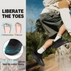 image:imageMens Wide Orthopedic Plantar Fasciitis High Arch Support Shoes  Comfortable Trail Running Shoes for Walking amp Hiking Orthotic Tennis Sneakers Relief Flat Feet Feet PainW1black