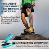 image:imageMens Wide Orthopedic Plantar Fasciitis High Arch Support Shoes  Comfortable Trail Running Shoes for Walking amp Hiking Orthotic Tennis Sneakers Relief Flat Feet Feet PainW1black