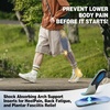 image:imageMetatarsal Arch Support Wide Insoles for Men amp Women Comfortable Orthotic Inserts for Ball of Foot Pain Relief Cushioned Boots Insoles for Flat Feet Plantar Fasciitis Size 10 Men12 WomenW1light Blue