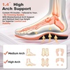 image:imageOrthoComfoot Arch Support Inserts for Women  Comfortable Insoles for Plantar Fasciitis Relief for Flat Feet Heel amp Foot Pain High Arch Orthotic Shoe Soles for Standing AllDay Pink Size 9 WomenW1pink
