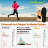 image:imageOrthoComfoot High Arch Support Inserts Women Men 240LBS Heavy Duty Plantar Fasciitis Insoles Metatarsal Pain Work Boot Insoles for Standing All Day Cloud Step Comfort Gel Insole for 10 Women8 MenBlack